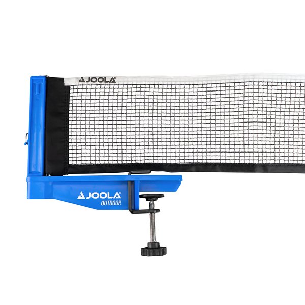 JOOLA Outdoor Weatherproof Table Tennis Net and Post Set - Waterproof 72" Regulation Size Ping Pong Screw On Clamp Net - Ideal for Indoor and Outdoor Use