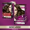 Schwarzkopf Keratin Color Permanent Hair Color, 6.0 Delicate Praline,1 Application-Professionally Inspired Permanent Hair Dye,for up to 80% Less Breakage vs Untreated Hair and up to 100% Gray Coverage