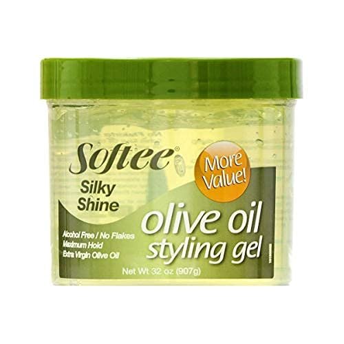 Softee Silky Shine Olive Oil Styling Gel 32 Oz