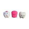 Dental Character Rubber Toys - Tooth Fairy Toys, Dentist Rewards, Dentist Office Giveaway, Stress Relief, Fidget Toy, Party Favors, Reward Chest, Treasure Chest, Goodie Bags - Set of 10
