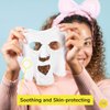 FACETORY SOS Restoring Sheet Mask with Royal Jelly - Soft Sheet Mask, For Oily, Combo, Dry, and Acne-prone skin - Soothing, Calming, Moisturizing Face Mask (Pack of 10)