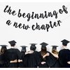 The Beginning of a New Chapter Banner, Farewell Party Decorations, 2025 Graduation Banner, Engagement Baby Shower New Home Job Change Party Decorations Black Glitter