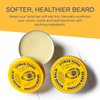 SEVEN POTIONS Beard Balm for Men — Conditioning Beard Softener to Nourish Skin, Facial Hair, and Stop Beard Itch — All-Natural, Vegan, Cruelty Free — Citrus Tonic (2 FL OZ)