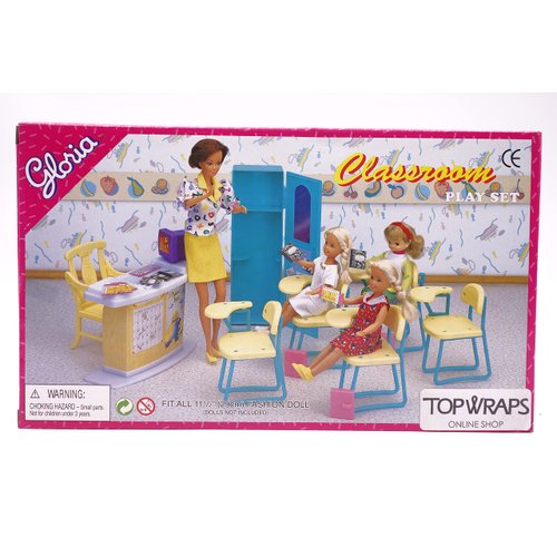 Gloria Doll Furniture Classroom Play Set