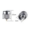 Kbrotech Camping Stove Adapter 1LB Propane Small Tank Input and a Lindal Valve EN417 Output Outdoor Cylinder LPG Canister Convert (Gray)