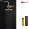 VTX-03R Refill Shower Filter Cartridges for VitaMax Combo SUF-300VTX, 1 CarboMax & 3 Vitamin C filters