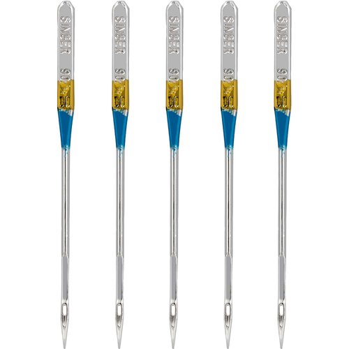 SINGER Ball Point Sewing Machine Needles, Size 90/14-5 Count