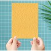 ALIBBON Flower Leaves Background Plastic Embossing Folders for Card Making, Vine Background Embossing Folders for DIY Scrapbooking, Lace Leaves Template Folders for Paper Craft Photo Album Decorations