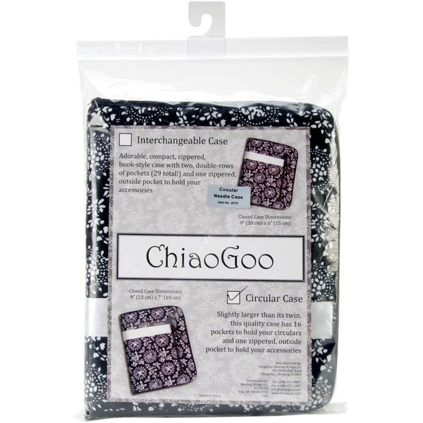ChiaoGoo Circular needle case 23x18cm - 1pc