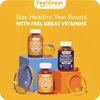 Feel Great Vitamin D Gummies for Adults | Tropical Flavored Vegetarian Chewable Vitamin D 2000 iu | Immune Support Supplement | Gluten Free | 45 Day Supply