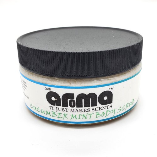 Our Aroma Cucumber Mint Body Scrub 8 Ounce