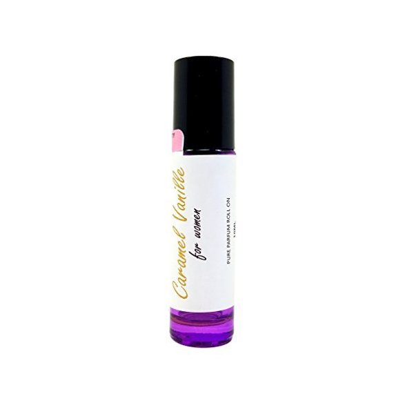 Haute Touche Caramel Vanille Perfume for Women Sweet Vanilla & Caramel Juicy Pure Perfume Oil; 12ml Roll-On