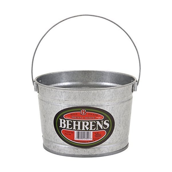 Behrens B325 Galvanized Steel Paint Pail, 2.5 quart by Behrens