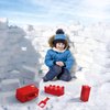 Snow Fort Building Block - Beach Sand Toys for Kids, Sand Castle Mold Kit, Winter Summer Outdoor Fun Toys for Boys Girls Toddler Adults Birthday Gifts