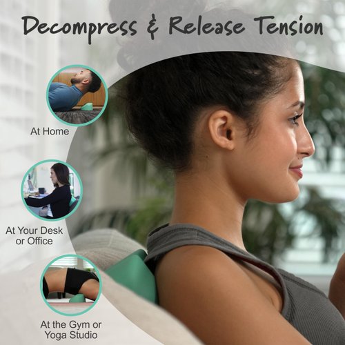 CranioCradle-Home Therapy System, Original - Head, Neck, Shoulder & Back Pain Relief - Relaxes Muscle Tension - Trigger Point Release - Treats Multiple Pain Symptoms - Myofascial Release