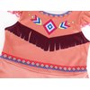 Sukyfecde Girls Native American Costume Indian Mardi Gras Dress Up Indigenous Cosplay Clothes Pocahontas Princess Dress up 3t Brown