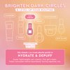 Glow Recipe Guava Vitamin C Bright-Eye Gel Cream - 3% Niacinamide Blend + Peptides & Green Caffeine to Brighten and Firm Under Eye Bags - Hydrating Gentle Eye Cream for Dark Circles & Puffiness (15ml)
