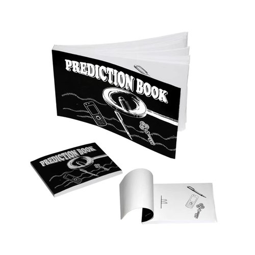 Trantranapa Fun Magic Trick Prediction Book, Predict Your Heart, Magic Flip Book, Paper Toy, Simple Magic Tricks for Children, Unique Novelty Toys Amusements, Magic Prop Books for Kids Teens Adults