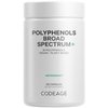 Codeage Polyphenols Broad Spectrum Supplement - Blend of 15 Berries, Fruits, and Botanical Extracts, Decaf Green Tea Leaf, Quercetin, Resveratrol, Pomegranate, Turmeric - Non-GMO - 120 Capsules
