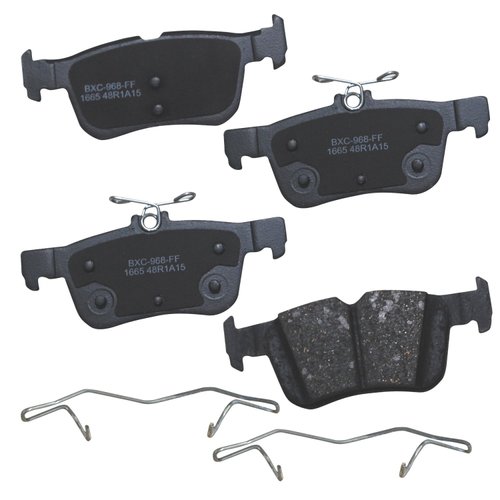 Bendix Premium SBC1665 Ceramic Rear Brake Pads for Ford Fusion 2016-2013, Lincoln MKC 2019-2015, MKZ 2016-2013, Nautilus 2023-2022