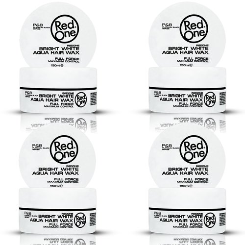 Red One Bright White Aqua Hair Wax 150ml