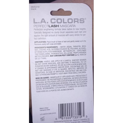 LA CLR PERF LASH BLK