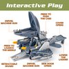 XDUOYJOY Military Fighter Jet Toys, Army Airplane Toys with 7 Vehicles Trucks Helicopter Army Men, Decorate & Launch The Missile, Birthday for Boys Girls