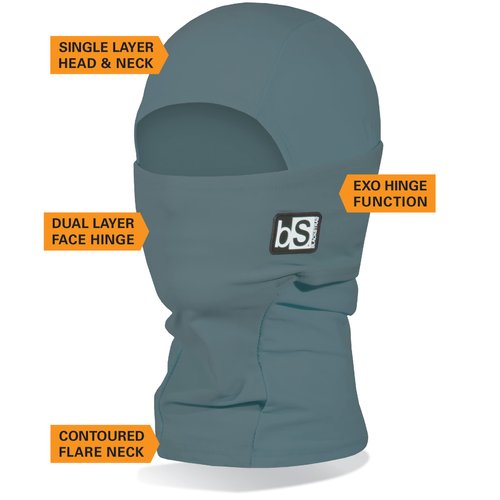 BLACKSTRAP Kids Dual Layer Tube, Cold Weather Neck Gaiter and Warmer for Children (Deep Purple)