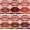 HHLTOH 6Pcs Retractable Lip Liner Pencils Set, Mauve Maroon Dark Red Orange Nude Chocolate Matte, Long-Lasting Non-Stick Cup Not Fade Waterproof Pigmented Velvet Lipgloss Kit Beauty Cosmetics. 01