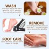 Electric Callus Remover for Feet,Rechargeable Foot File Hard Skin Remover,Waterproof 14 in1 Professional Pedicure Kit for Cracked Heels &Dead Skin,with 9 Roller Heads 2 Speed, Battery Display