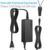 12V 5A Power Supply for LED Strip Lights, 60W Power Adapter, 120V AC to 12V DC Transformer (Pack of 1)