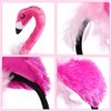 CLISPEED Flamingo Headband Decorative Pink Flamingo Hair Band Ladies Headdress Cosplay Photography Prop Hawaii Carnival Party Hair Accessory