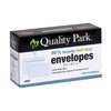 Quality Park #6 3/4 Self-Seal Security Envelopes, Security Tint and Pattern, Redi-Strip Closure, 24-lb White Wove, 3-5/8 x 6-1/2, 100/Box (QUA10417) (Pack of 1)