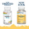 SOLARAY Buffered Vitamin C 800mg w/Rose HIPS & Acerola | Immune Function, Skin, Bone & Nerve Health Support, 90 VegCaps