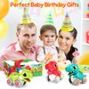 LUDILO Car Toys for 1 Year Old Boy Gifts: Push and Go Dinosaur Toys Cars for Toddlers 1-3 One Year Old Boy Toys Birthday Gifts for 1 2 3 Year Old Boys Toddler Toys Age 1-2 Baby Boy Toys 12-18 Months