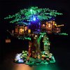 GEAMENT Upgraded Version LED Light Kit for Ideas Treehouse - Compatible with Lego 21318 Building Blocks Model (Model Set Not Included)