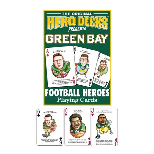CHANNEL CRAFT Green Bay Packers Herodeck Playing Cards