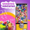 Capsule Vending Machine Translucent Acorn Capsules Empty 30 pcs 2 inch - Gumball Machine Capsules Bulk Party Favors Containers - Easter Basket Stuffers Gifts Pinata Stuffers DIY Craft Supplies
