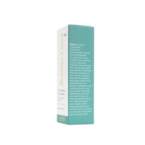 ILONA Bottom Lines Face | Exfoliating Facial Gel for Deep Wrinkle Reduction | Powered by SR+ Retinol with RNA/DNA, Shea Butter, Hydrolyzed Proteins & Vitamin C | 1.0 oz
