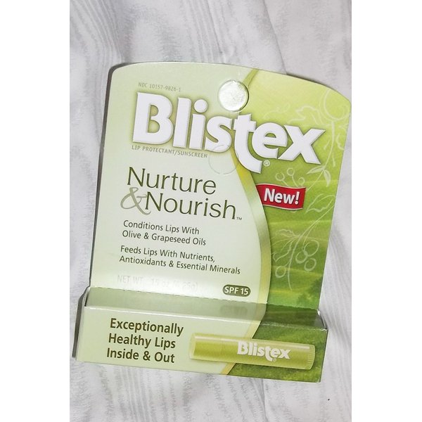 Blistex Nurture and Nourish Lip Protectant, SPF 15 - 0.15 Oz