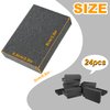 Foam Card Dividers - 24 PCS Card Dividers for Storage Boxes Multifunction Foam Dividers for Trading Cards Shock Absorbing Foam Block for Sport Playing Game Card Packing Cases and Crafts (24)