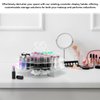 Marketing Holders Lucite Spinning Cosmetic Storage Caddy 56 Slot Makeup Mascara Lip Stick and Balm Space Saving Oil Perfumary Rotating Organizer