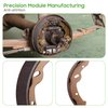 10L0L Golf Cart Brake Shoes Suitable for Yamaha G14-G22 1993-up, EZGO RXV/TXT 1997-up, Workhorse 1996-up, 4PCS