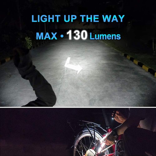 LUMINTOP Tool AAA Waterproof Flashlight, 130 Lumens, IPX-8, TIR Lens, 3 Output Modes, Memory Function, Battery Powered