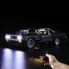 BRIKSMAX Led Lighting Kit for Technic Fast & Furious Dom’s Dodge Charger - Compatible with Lego 42111 Building Blocks Model- Not Include The Lego Set