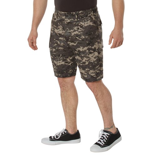 Rothco BDU Cargo Shorts Men’s Outdoor Shorts Hiking Shorts, Subdued Urban Digital Camo, XL