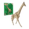 Eco 3D Wooden Puzzle Giraffe from Deluxebase. Animal Themed DIY 3D Puzzle Craft Kit. Sustainable Wood Safari Animal Toys. Perfect Model Building Kits for Educational Toys and Kids Party Favors