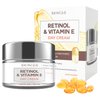 Skin 2.0 Retinol and Vitamin E Daily Face Moisturizer - Reduce Acne Scars, Hydrating, Restore Sun Damaged Skin, Anti-aging Vitamin E Cream - Cruelty Free Korean Skin Care - All Skin Types - 1.69 Fl oz