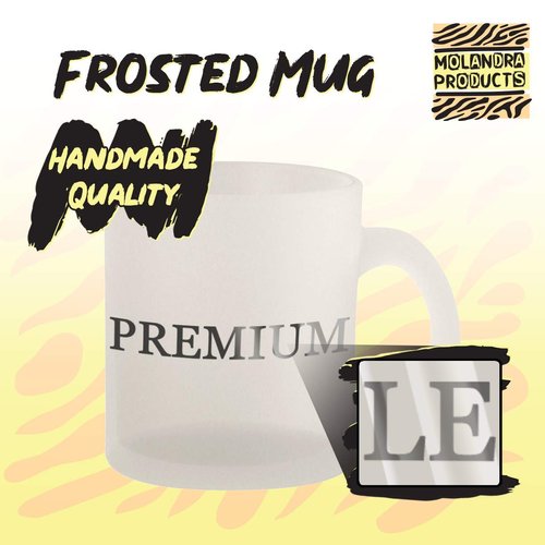 Molandra Products Look Me In The Eyeliner And Say That - Glass 10oz Frosted Coffee Mug, Frosted