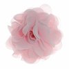 Merdia Lady Peony Silk Party Wedding Brooch Corsage Hair Clip Headdress for Women, Pink Floral